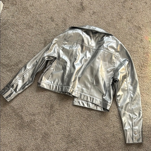 Silver Metallic Jacket - Picture 3 of 4